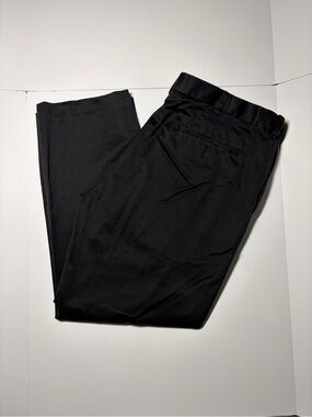 Classic Black Men's Dress Pants - Tailored Professional Trousers